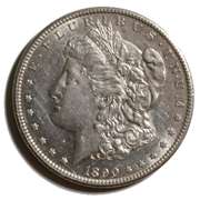 Near Unc 1890 CC From A Near Full Set of Morgans
