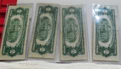 4 Note Set, 1953, -A, -B, -C $2.00 US Notes
