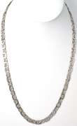 Thick Sterling Silver Necklace