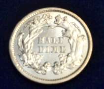 Type Set Builder 1853 Half Dime.