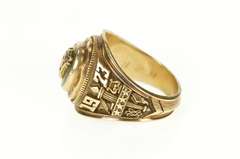 10K Yellow Gold 1973 Midpark High School Ornate Class Ring