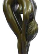Erotic Sensual Nude Female Woman Bronze Statue