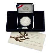 1997 Jackie Robinson Commemorative Proof Silver Dollar