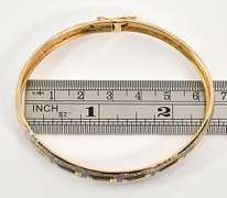 Interesting 14k W&Y Flex Bangle