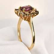 Stunning Rhodolite Garnet Ring