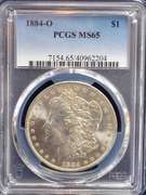 1884 O PCGS MS65 Morgan Dollar