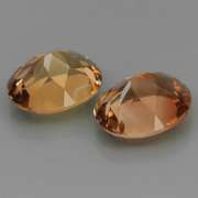 Beautifully matched 8.70ct Imperial Topaz pair