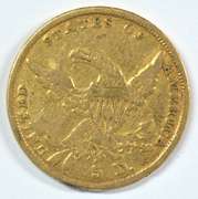 Scarce 1836 Classic Head $5 Gold Piece