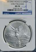 2013 Mo Mexico Libertad MS70 NGC ER
