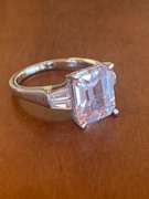 Kim Kardashian Replica Engagement Ring in Sterling