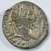 Super Septimius Severus Roman Silver Denarius, 211 AD