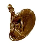 Amazing Jewelry Holder Bronze Sculpture