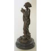 Greek goddess of Wisdom Athena Bronze Sculpture
