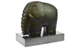 Abstract Modern Art Elephant Bronze Sculpture Figurine