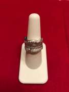 Ladies 14k white gold diamond band/ring