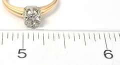 Diamond Engagement Ring in 14KT