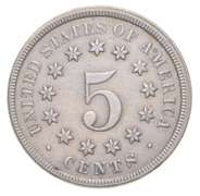 1868 Shield Nickel