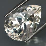 Amazing 17.53ct UNTREATED diamond white Topaz