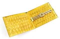 Vintage Evans Silverplate Cigarette/Card Case