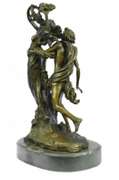 Apollo and Daphne Bronze Sculpture