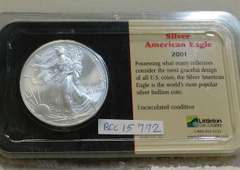 2001 Unc Silver Eagle