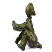 Hot Cast Pirate Skeleton Wine Holder Bronze Sculpture Statue Figurine Figural NR