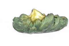 Nude Woman Candy Holder Dish Bronze Sculpture