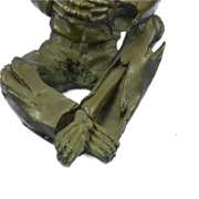 Hot Cast Home Decor Halloween Decor Skeleton Wine Holder Kitchen Art Deco Figure