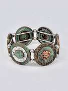 Vintage Estate Hand Painted Bracelet