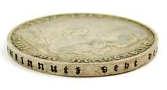 1936 German 5 Mark Silver Coin