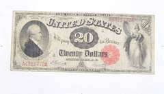 1880 $20.00 Washington, D.C. United States Large Note