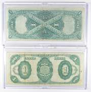 Lot (2) 1880 $1 Legal Tender & 1891 Treasury Large Size Notes