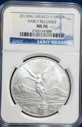 2013 MO Mexico S1 ONZA ER NGC MS70
