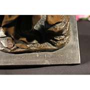 Bronze Statue Marble Classical Roman Warrior Nobleman Military War God
