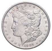 1904 Morgan Silver Dollar