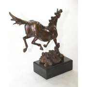 Wild Horse Bronze Sculpture