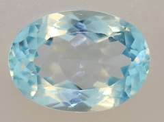 Vivid! Sky blue 7.49ct Brazilian Topaz