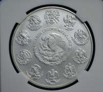 2013 MO Mexico S1 ONZA ER  NGC MS70