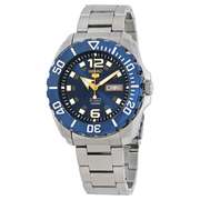 Seiko Series 5 Blue Dial Stainless Steel