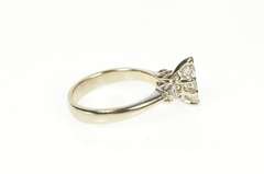 14K White Gold 1.22 Ctw Marquise Pear Diamond Engagement Ring