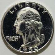 Exceptional Gem Proof 1950 Washington Quarter!