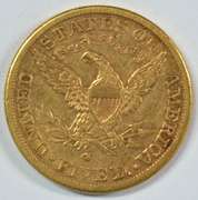 Lovely 1882-S US $5 Liberty Gold Piece. Well struck