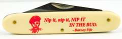 Barney Fife Novelty Motto Pocket Knife, Andy Griffin Show