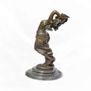 Persian Goddess Bronze Sculpture