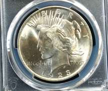 1923 Peace Dollar PCGS MS64