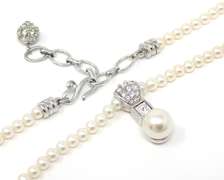 Swarovski Pearl Necklace