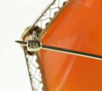 14K Yellow Gold Victorian Diamond Inset Carved Lady Cameo Pendant/Pin