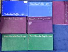 Estate Lot Of 12 Proof Sets