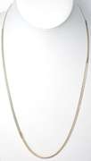 Sterling Silver Herringbone  Necklace
