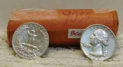 Roll 90% Silver Washington Halves $10 face